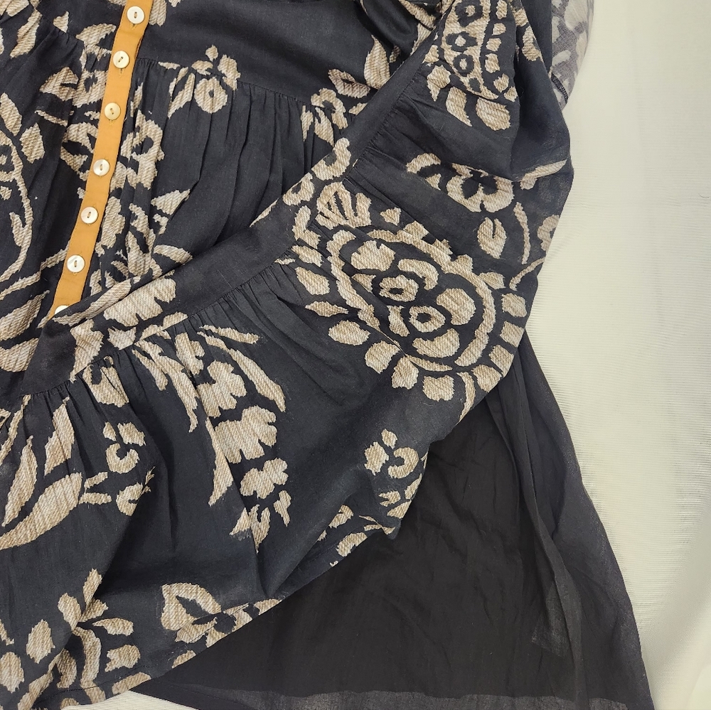 Love Kyla Floral Button-Front Puff Sleeve Dress – Size Small, NWT - Picture 5 of 6